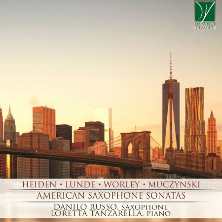 Cover for Russo,danilo / Tanzarella,loretta · American Saxophone Sonatas (CD) (2020)