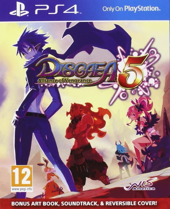 Cover for NIS America · Disgaea 5: Alliance of Vengeance (PS4) [Launch edition]