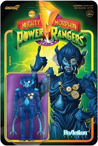 Cover for Mighty Morphin' Power Rangers: Super7 · Reaction Figure Wave 3 - Baboo (MERCH) (2022)