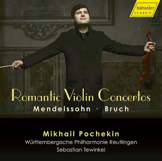 Cover for Mikhail Pochekin · Romantic Violin Concertos (CD) (2022)