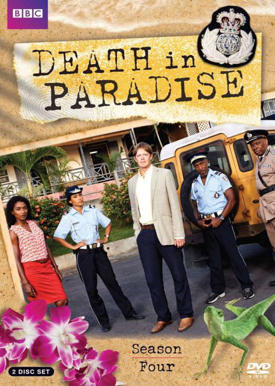 Cover for Death in Paradise: Season Four (DVD) (2016)
