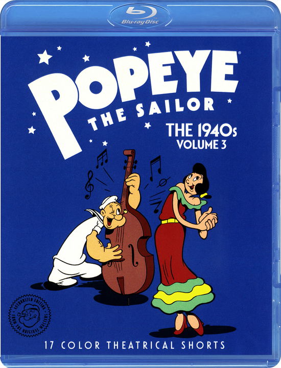 Cover for Popeye the Sailor: 1940s - Vol 3 (Blu-ray) (2019)