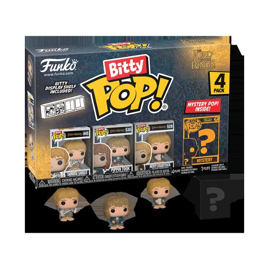 Funko Bitty Pop Lord of the Rings Samwise 4 Pack - Funko Bitty Pop - Merchandise - Funko - 0889698754583 - March 27, 2024