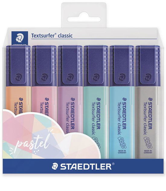 STAEDTLER Textmarker Textsurfer pas. 6St Etui - Staedtler - Fanituote - Staedtler - 4007817063583 - keskiviikko 1. toukokuuta 2024