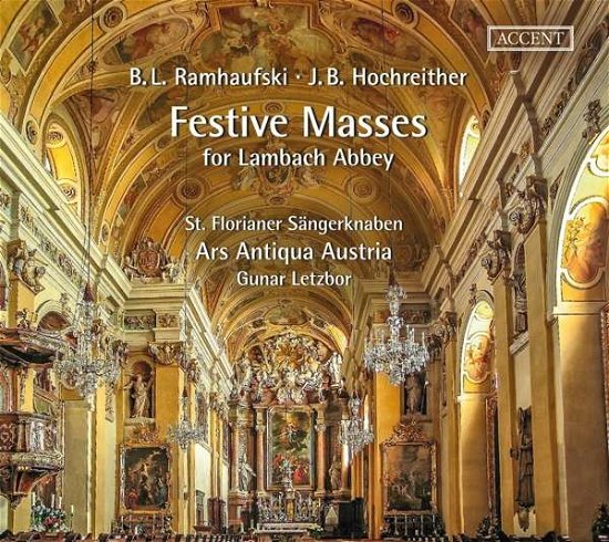 Cover for St. Florianer Sangerknaben / Ars Antiqua Austria / Gunar Letzbor · Festive Masses For Lambach Abbey (CD) (2019)