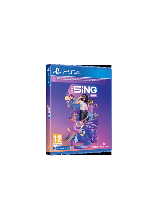 Cover for Ravenscourt Games · Ps4 Let's Sing 2024 (SPIEL)