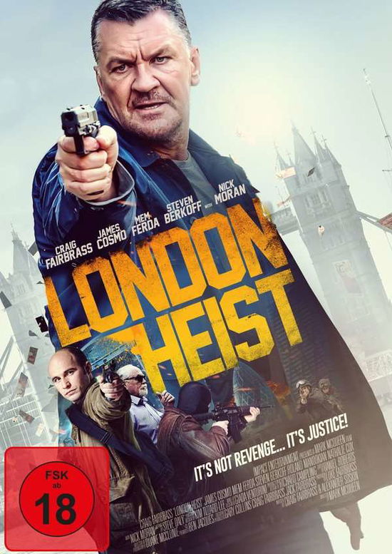 Cover for Fairbrass,craig / Cosmo,james / Ferda,mehmet/+ · London Heist (DVD) (2019)