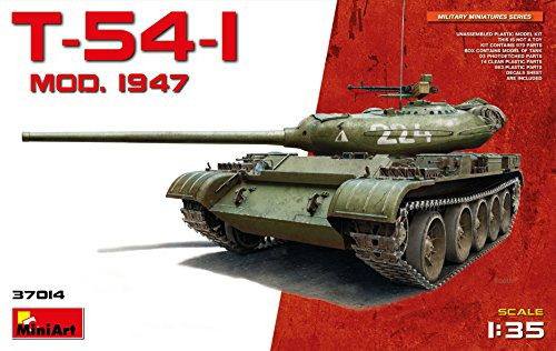 Cover for MiniArt · T-54-1 Soviet Medium Tank (Toys)