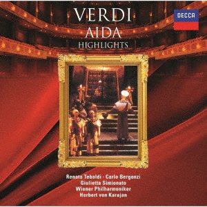 Cover for Herbert Von Karajan · Verdi: Aida - Highlights (CD) [Japan Import edition] (2021)