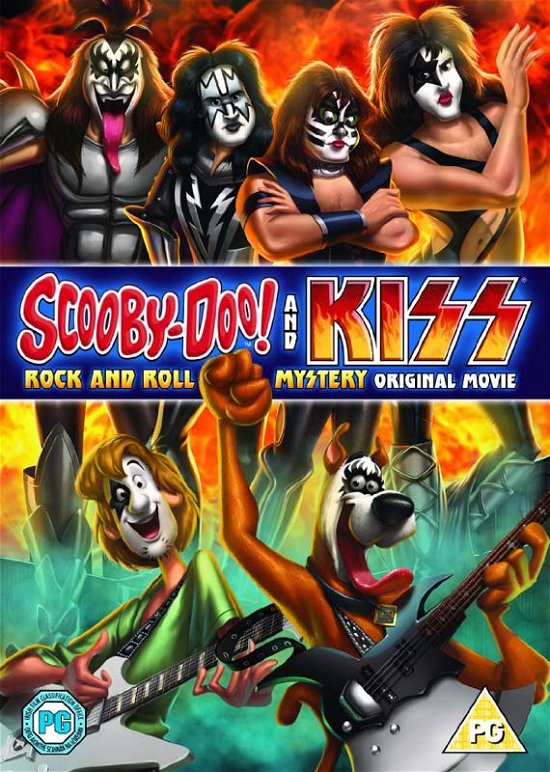 Cover for Scooby Doo Meets Kiss Dvds (DVD) (2015)