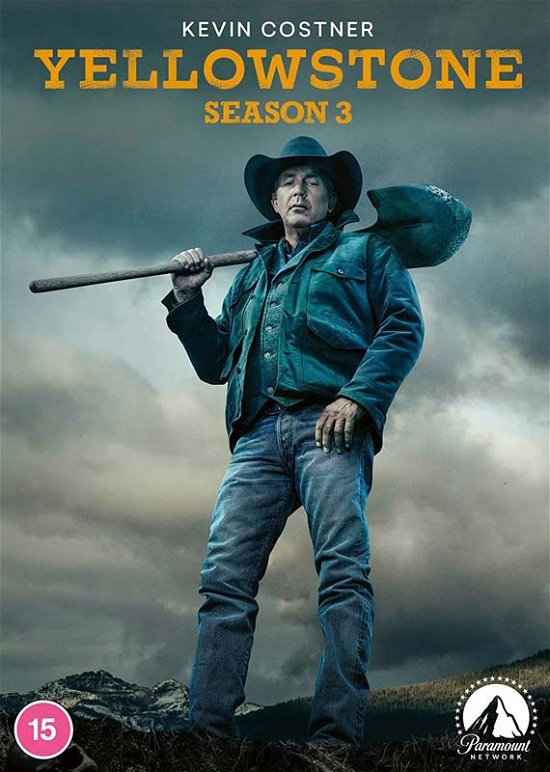 Cover for Yellowstone Season 3 (DVD) (2023)