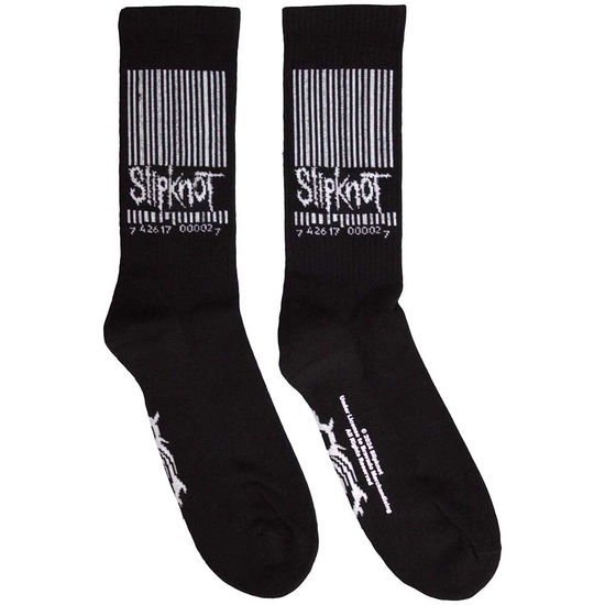 Cover for Slipknot · Slipknot Unisex Terry Socks: Barcode &amp; Tribal S (Socks) [size S] (2024)