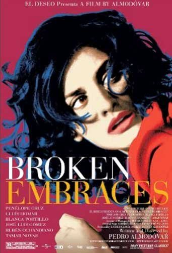 Cover for Broken Embraces DVD · Broken Embraces (aka Los Abrazos Rotos) (DVD) (2010)