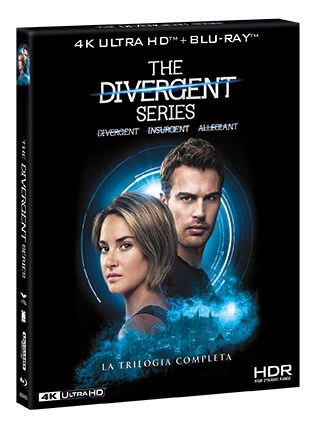 Jai Courtney,theo James,ashley Judd,mekhi Phifer,miles Teller,naomi Watts,kate Winslet,shailene Woodley · Divergent Series Trilogia 4k (3 Blu-ray 4k Uhd+3 Blu-ray) (Blu-ray) (2021)