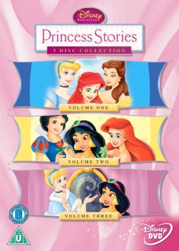 Cover for Disney Princess Stories Vol.13 · Princess Stories - Volumes 1-3 (DVD) (2008)