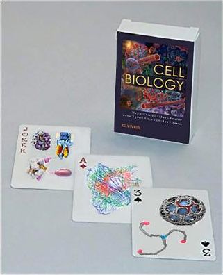 Cover for Frank H. Netter · Cell Biology Playing Cards : Cell Biology Playing Cards Art Card Deck (Book) (2019)