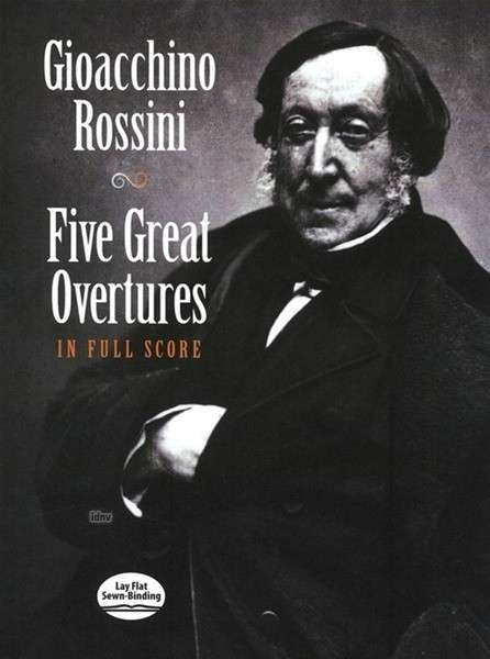 Cover for Gioacchino Rossini · Five Great Overtures in Full Score (Dover Music Scores) (Paperback Book) (2012)