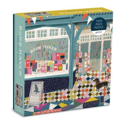 Galison · Book Haven 1000 Piece Puzzle In Square Box (SPILL) (2021)