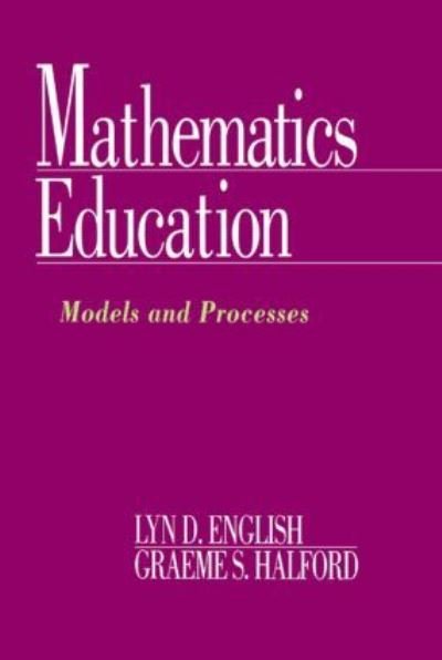 Cover for Lyn D. English · Mathematics Education: Models and Processes (Pocketbok) (1995)