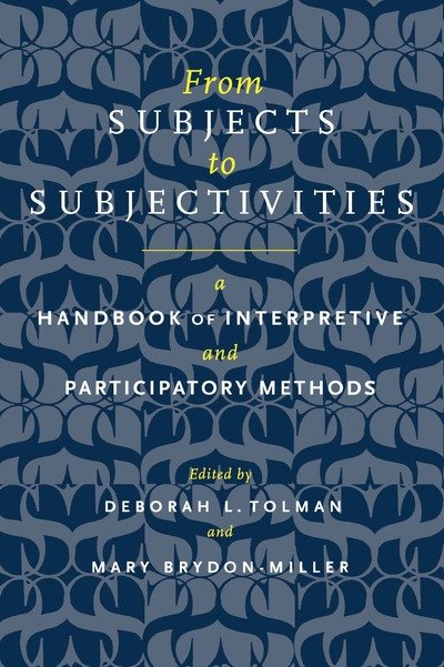 Cover for Walt Whitman · From Subjects to Subjectivities: A Handbook of Interpretive and Participatory Methods - Qualitative Studies in Religion (Hardcover bog) (2000)