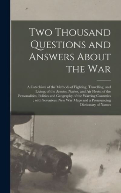 Cover for Anonymous · Two Thousand Questions and Answers About the War (Hardcover Book) (2021)