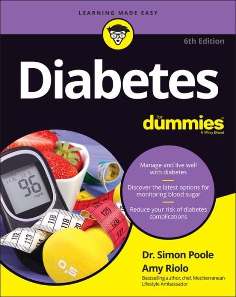 Cover for Amy Riolo · Diabetes For Dummies (Paperback Book) (2023)