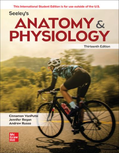 Cover for Cinnamon VanPutte · Seeley's Anatomy &amp; Physiology ISE (Paperback Book) (2022)