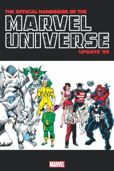 Cover for Peter Sanderson · Official Handbook Of The Marvel Universe: Update '89 Omnibus (Hardcover Book) (2022)