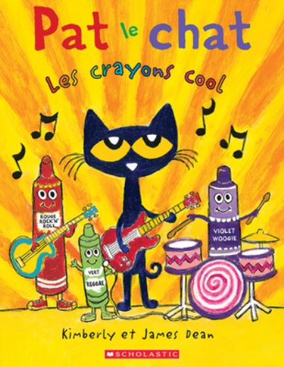 Cover for James Dean · Pat Le Chat: Les Crayons Cool (Paperback Book) (2021)