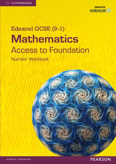 Cover for Edexcel GCSE (9-1) Mathematics - Access to Foundation Workbook: Number - Edexcel GCSE Maths 2015 (Pocketbok) (2015)