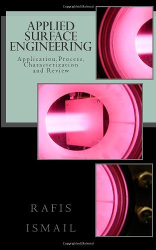 Cover for Ir Rafis Suizwan Ismail Mr · Applied Surface Engineering: Application,process,characterization and Review (Pocketbok) (2014)