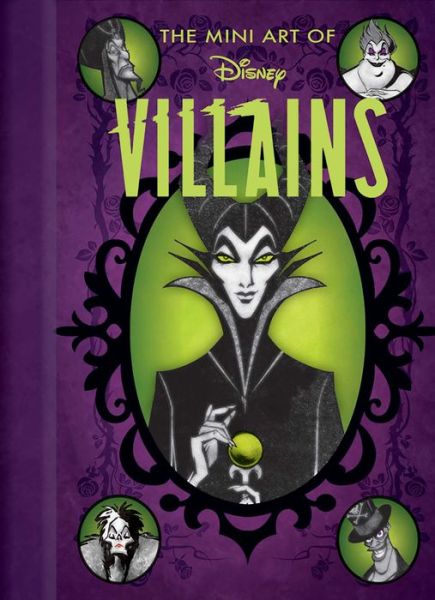 Cover for Brooke Vitale · Disney: The Mini Art of Disney Villains | Disney Villains Art Book - Disney Villains (Hardcover Book) (2021)