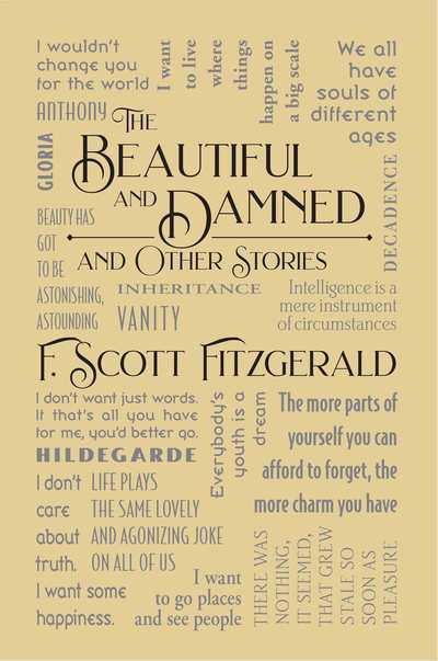 Cover for F. Scott Fitzgerald · The Beautiful and Damned and Other Stories - Word Cloud Classics (Pocketbok) (2019)