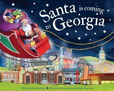 Cover for Steve Smallman · Santa is Coming to Georgia (Hardcover Book) (2019)