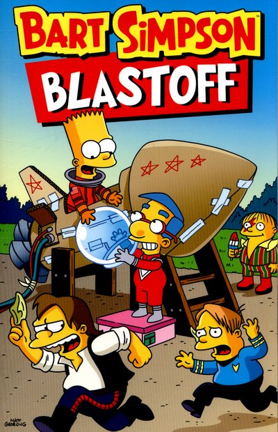 ·　Book)　Bart　Simpson　(2015)　Blast-off　(Paperback　Matt　Groening