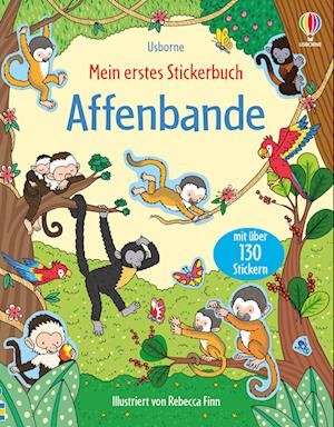 Cover for Jessica Greenwell · Mein erstes Stickerbuch: Affenbande (Book) (2023)