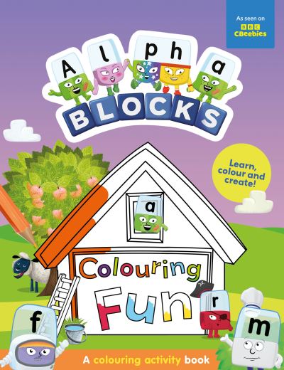 Cover for Alphablocks · Alphablocks Colouring Fun: A Colouring Activity Book - Numberblocks Colouring Books (Pocketbok) (2024)