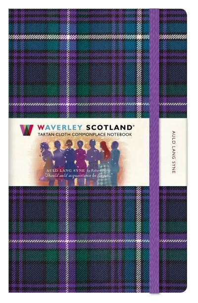 Cover for Waverley Scotland · Waverley Scotland Tartan Notebook: Auld Lang Syne Tartan Large Notebook 21cm x 13cm - Waverley Commonplace Tartan Notebooks (Inbunden Bok) (2023)