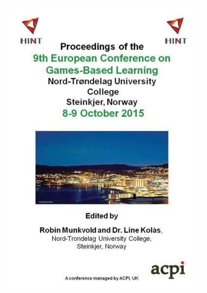 Ecgbl-The 9th European Conference on Games Based Learning - Robin Munkvold - Books - Academic Publishing International Ltd - 9781910810583 - September 18, 2015