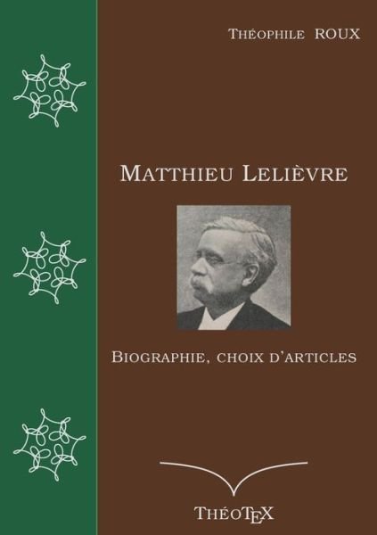 Cover for Roux · Matthieu Lelièvre (Book) (2019)