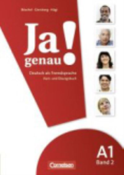 Cover for Claudia BÃ¶schel, Dr. Dagmar Giersberg, Dr. Sara HÃ¤gi · Ja genau.A1/2 Kurs-u.Arbeitsbuch+CD-A. (Buch) (2010)