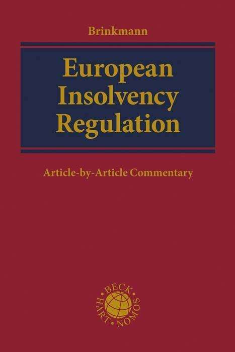 Cover for Bornemann · European Insolvency Regulatio (Book)