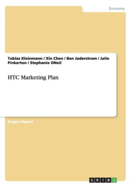 Cover for Tobias Kleinmann · Htc Marketing Plan (Paperback Book) (2013)