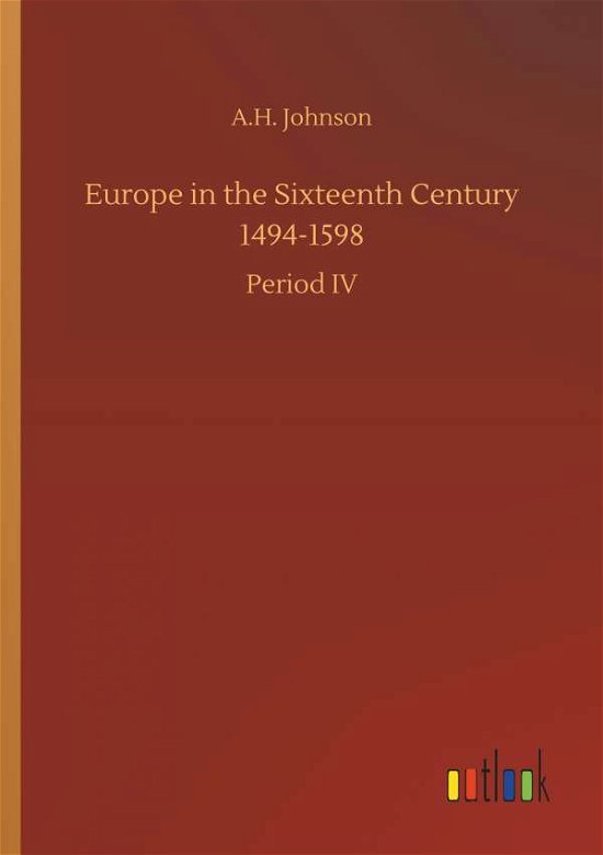 Cover for Johnson · Europe in the Sixteenth Century (Bok) (2018)
