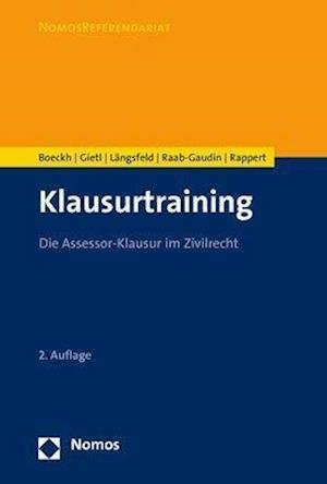 Klausurtraining - Boeckh - Books -  - 9783848762583 - April 12, 2021