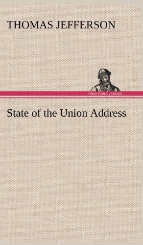 Cover for Thomas Jefferson · State of the Union Address (Inbunden Bok) (2012)