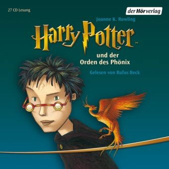 Harry Potter Und Der Orden Des PhÖnix - J.k. Rowling - Musik - DER HOERVERLAG - 9783867176583 - 13 september 2010