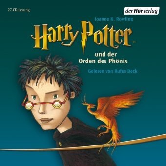 Cover for J.k. Rowling · Harry Potter Und Der Orden Des PhÖnix (CD) (2010)