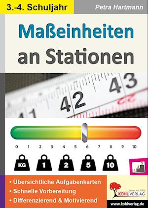 Maßeinheiten an Stationen / Klasse 3-4 - Kohl Verlag - Kirjat - Kohl Verlag - 9783985580583 - sunnuntai 1. toukokuuta 2022