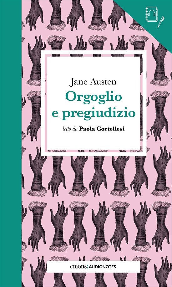 Cover for Jane Austen · Orgoglio E Pregiudizio Letto Da Paola Cortellesi. Con Audiolibro (CD)